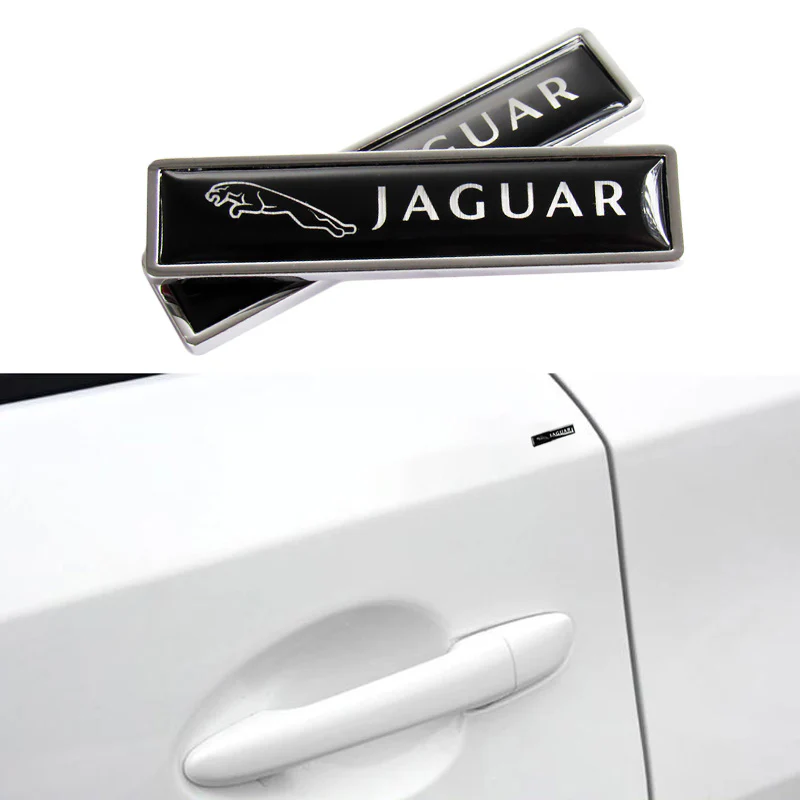Luxury New Auto Car Body Fender Metal Badge For JAGUAR Sticker Decal 2PCS - Image 5