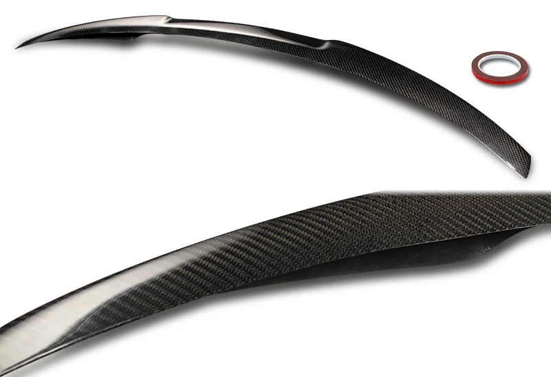 JDM Performance Style Rear Trunk Lip Duckbill Spoiler Wing For 2015-2020 BMW F82 M4 -Real Carbon Fiber - Image 2
