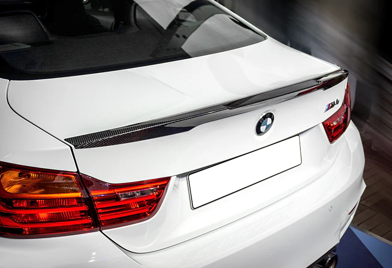 JDM Performance Style Rear Trunk Lip Duckbill Spoiler Wing For 2015-2020 BMW F82 M4 -Real Carbon Fiber - Image 7
