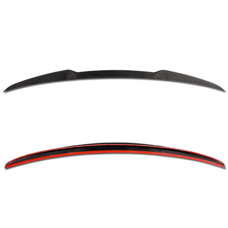 M4-Style Rear Trunk Lip Spoiler Wing For 2014-2020 BMW 4-Series F32 2-DR / Coupe -Real Carbon Fiber - Image 4