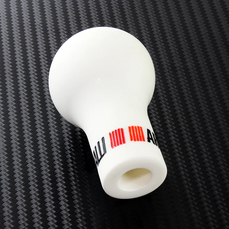Mitsubishi Ralliart White Duracon Shift Knob - Image 4