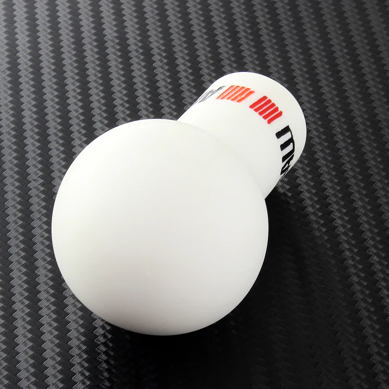 Mitsubishi Ralliart White Duracon Shift Knob - Image 5