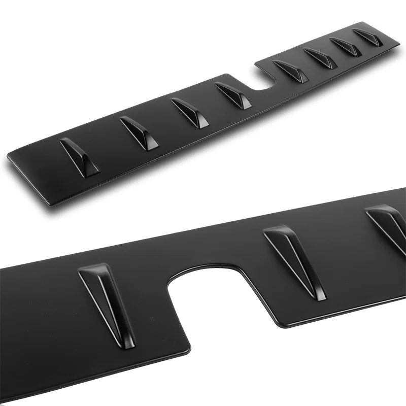 Matte Black Rear Roof Vortex Generator Spoiler Wing For 2022 2023 2024 Subaru BRZ / Toyota GR86 -Shark Fin Style - Image 2