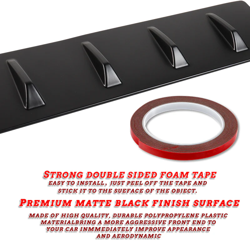 Matte Black Rear Roof Vortex Generator Spoiler Wing For 2022 2023 2024 Subaru BRZ / Toyota GR86 -Shark Fin Style - Image 3
