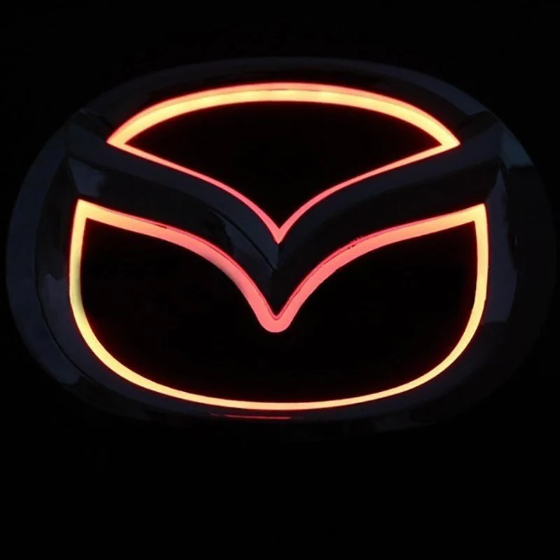 Mazda MazdaSpeed Red 5D LED Car Tail Logo Badge Emblem Light Lamp For Mazda8 CX7 Mazda3 Mazda2 - Image 4