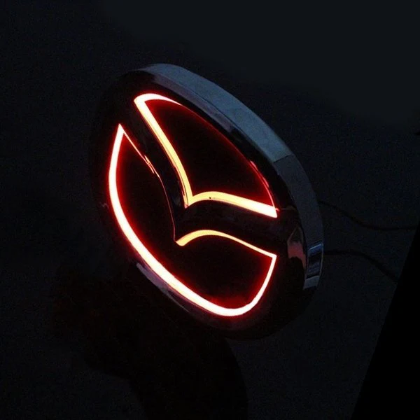 Mazda MazdaSpeed Red 5D LED Car Tail Logo Badge Emblem Light Lamp For Mazda8 CX7 Mazda3 Mazda2 - Image 6