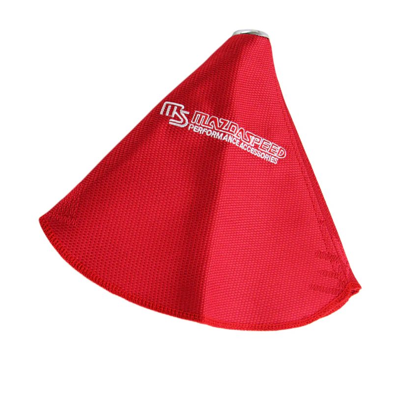 Mazda MazdaSpeed Red Stitched Fabric Shifter Boot Cover - Image 3