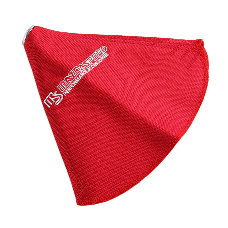 Mazda MazdaSpeed Red Stitched Fabric Shifter Boot Cover - Image 5