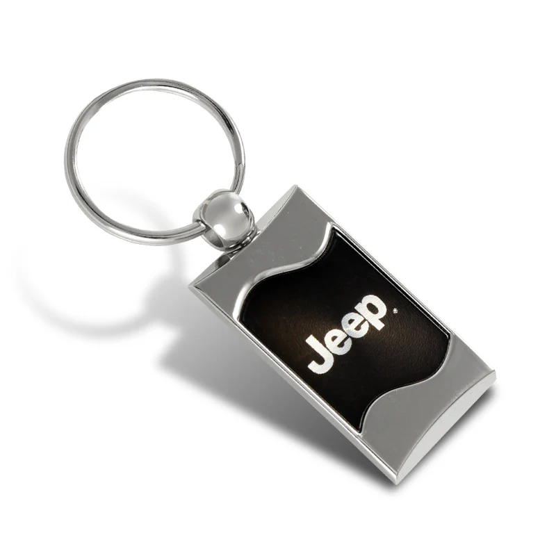 Mazda Red Rectangular Authentic Chrome Key Fob Key ring Keychain Lanyard - Image 2