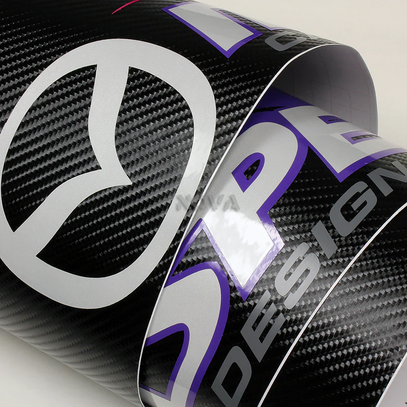 Mazdaspeed Carbon Fiber Windshield Banner - Image 3