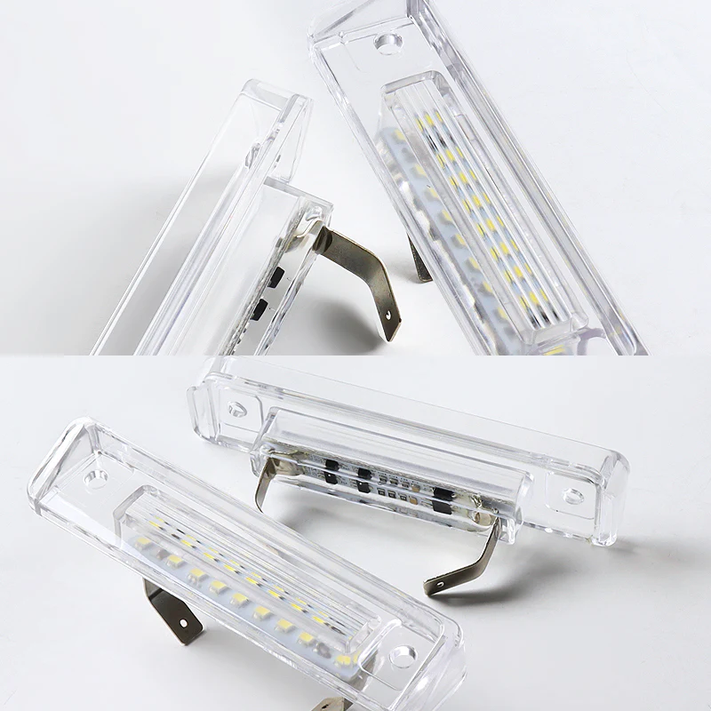 Mercedes-Benz SL / E Class W124 S124 R129 White 18-SMD LED License Plate Lights (2pcs) - Image 4