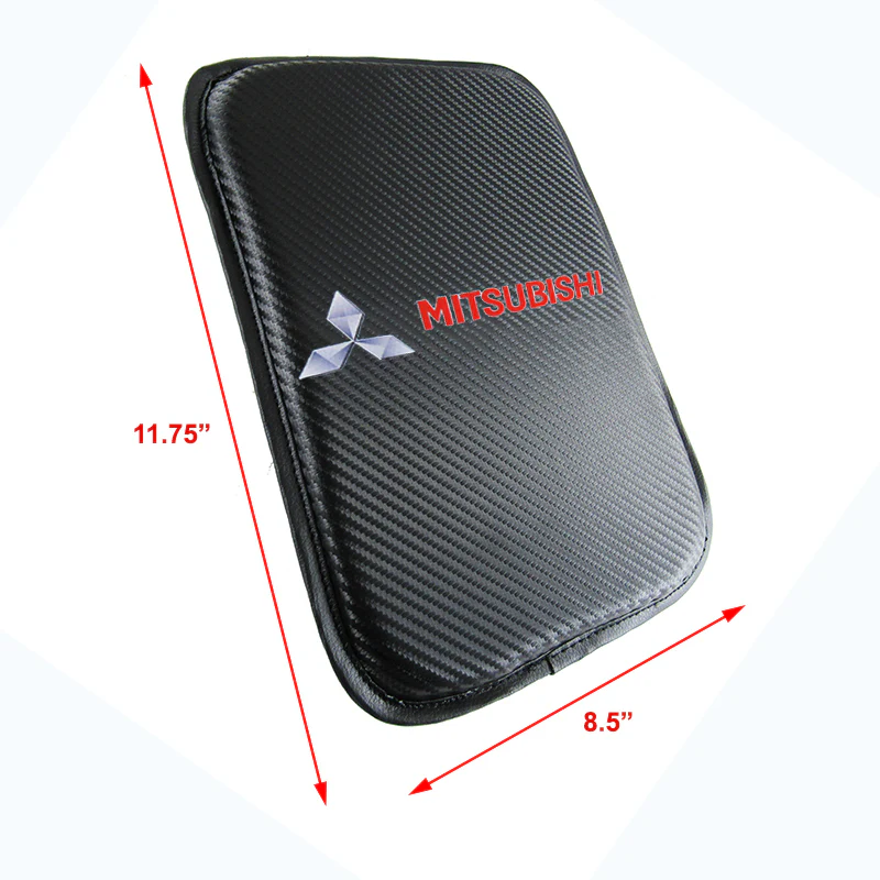 Mitsubishi Carbon Fiber Look Armrest Cushion - Image 4