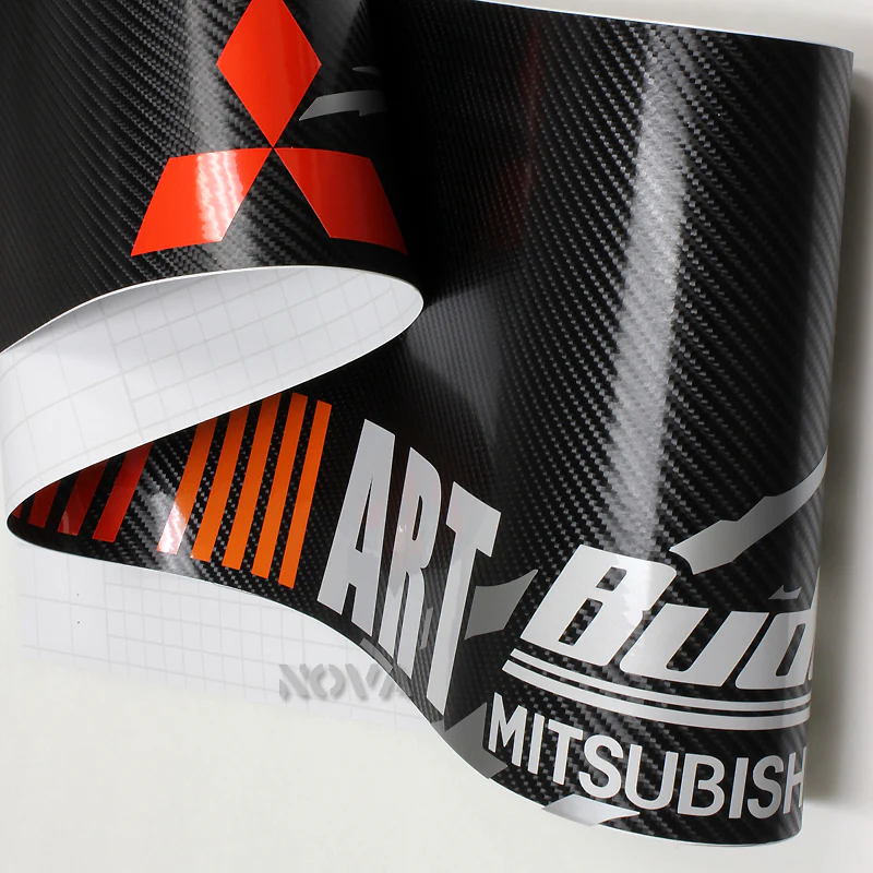 Mitsubishi Ralliart Carbon Fiber Windshield Banner - Image 2
