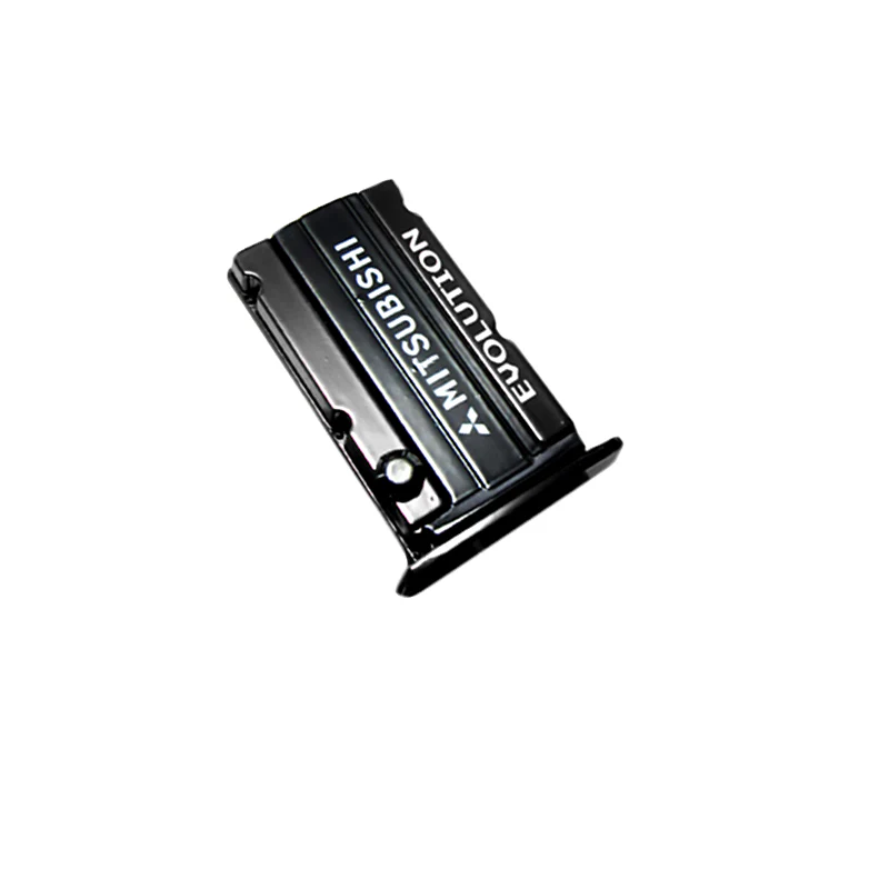 MITSUBISHI EVOLUTION Stainless Steel Engine Valve Cover Black Car Vent Clip Air Freshener Kit - COLOGNE Scent - Image 7