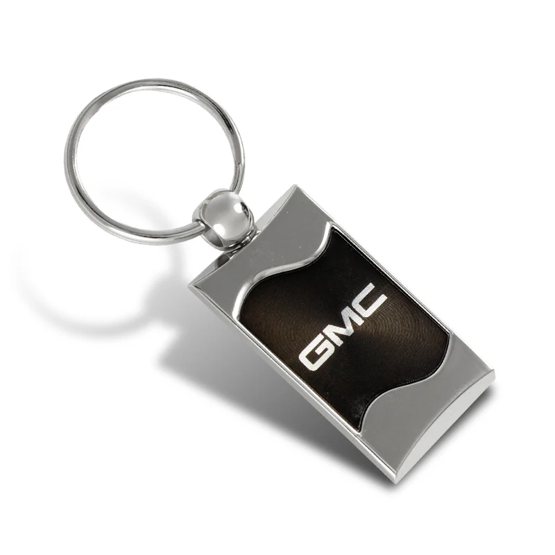 Mitsubishi RED Rectangular Authentic Chrome Key Fob Key ring Keychain Lanyard - Image 16
