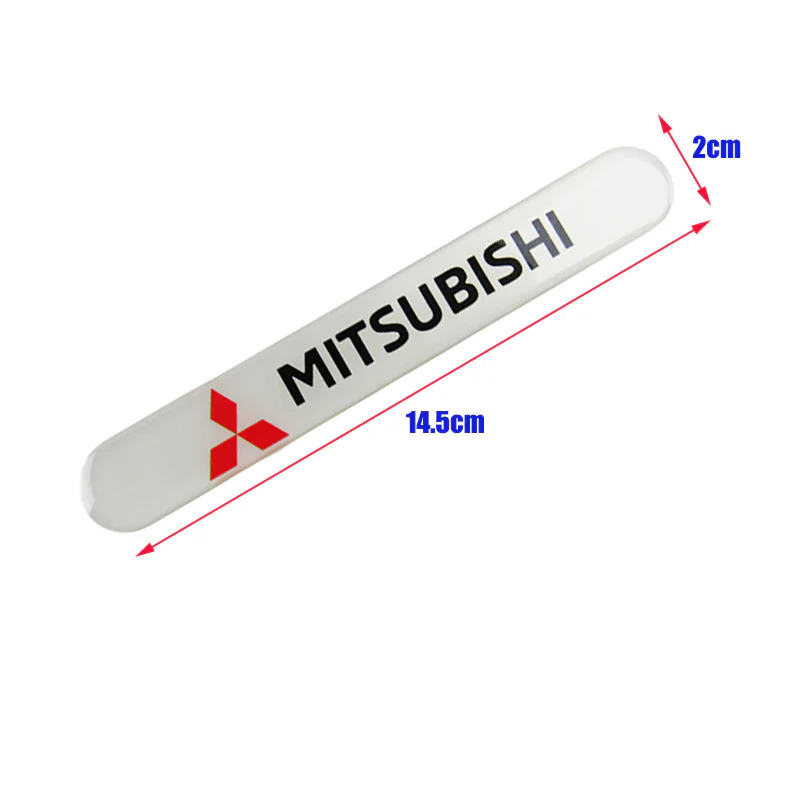 MITSUBISHI Set LOGO Emblems with Black Keychain Wheel Tire Valves Air Caps - US SELLER - Image 5