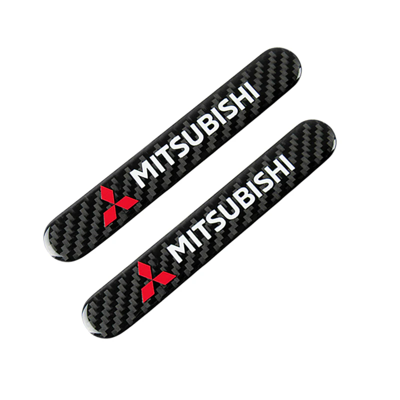 MITSUBISHI Set LOGO Emblems with Black Ralliart Tire Wheel Valves Air Caps Keychain - US SELLER - Image 8