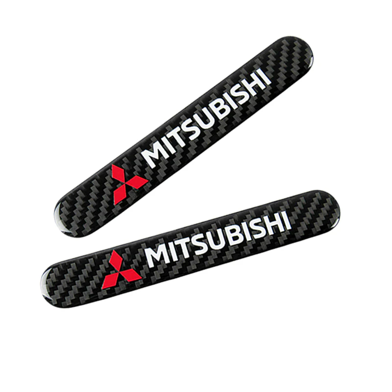 MITSUBISHI Set LOGO Emblems with Silver Ralliart Tire Wheel Valves Air Caps Keychain - US SELLER - Image 8