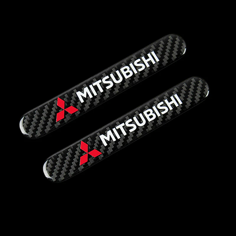 MITSUBISHI Set LOGO Emblems with Silver Tire Wheel Valves Air Caps Keychain - US SELLER - Image 4