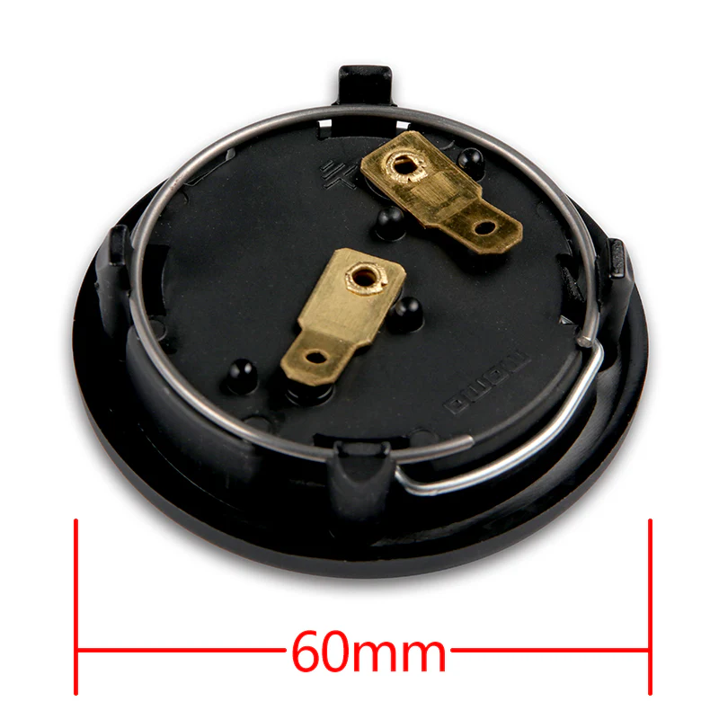 MOMO Black Full Speed Steering Wheel Horn Button Sport Competition Tuning 59mm - Image 3