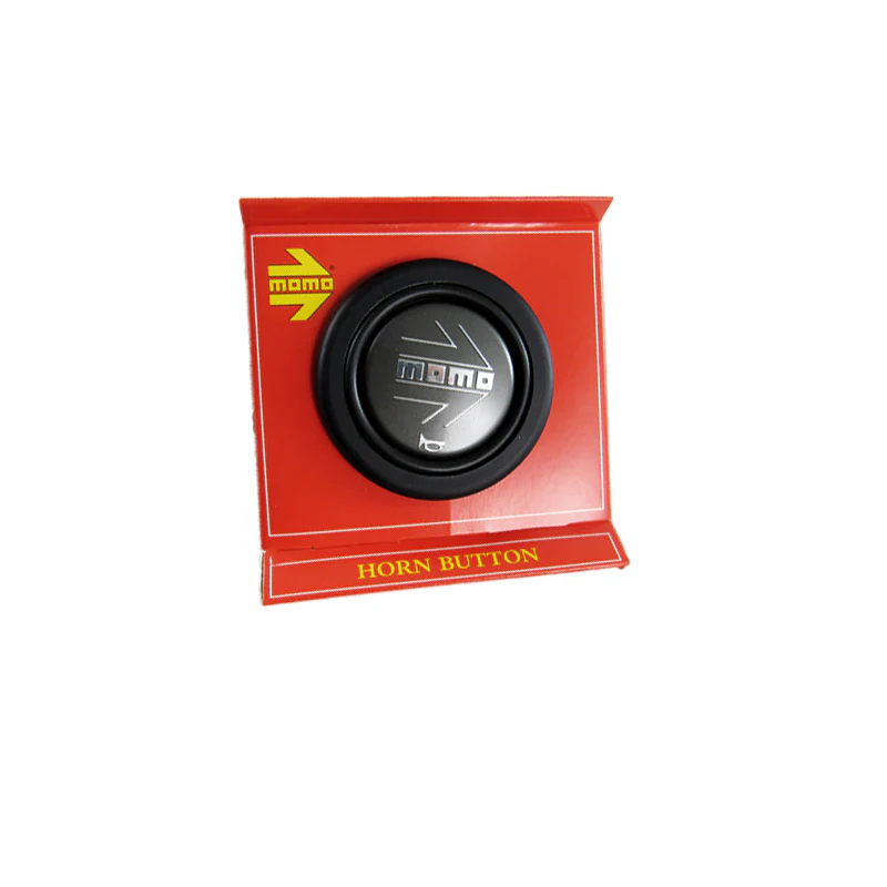 MOMO Gray / Silver Steering Wheel Horn Button Sport Competition Tuning 59mm - Image 5