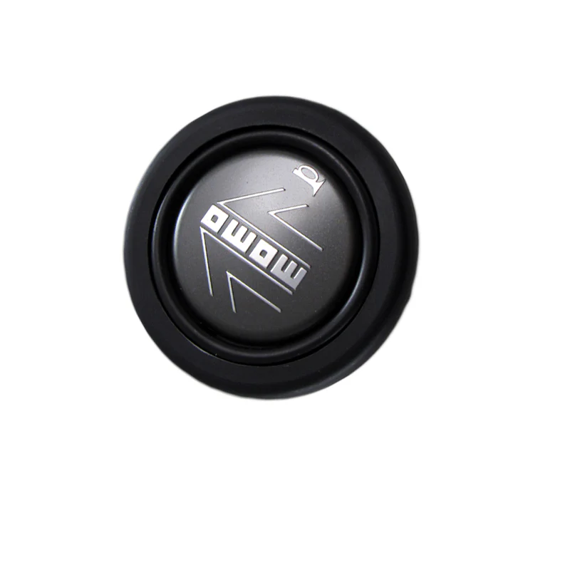 MOMO Gray / Silver Steering Wheel Horn Button Sport Competition Tuning 59mm - Image 7