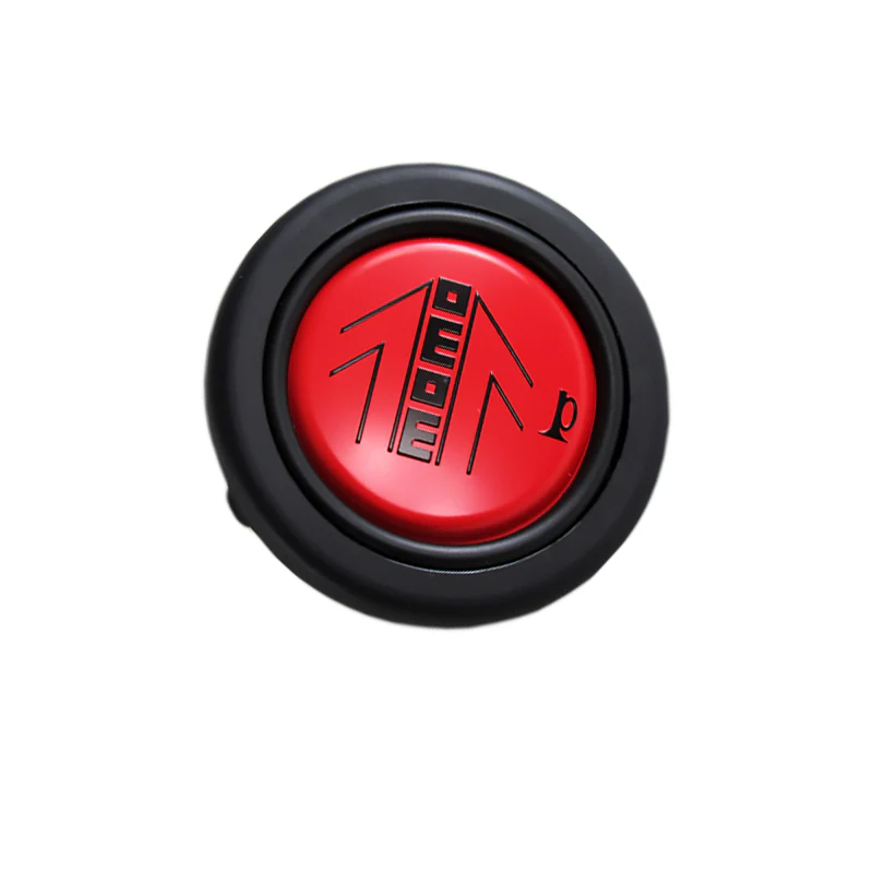 MOMO Red / Black Steering Wheel Horn Button Sport Competition Tuning 59mm - Image 6