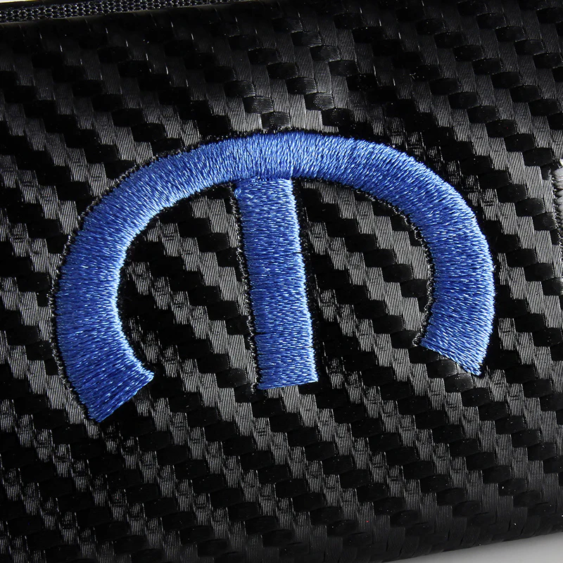 Mopar Carbon Car Door Welcome Plate Sill Scuff Cover Decal Sticker 4PCS Set with Seat Belt Covers - Image 9