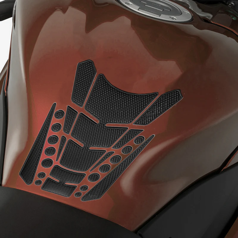 Motorcycle Fuel Tank 3D Gel Pad Protector Carbon Fiber Look Black Decal Sticker Universal - Image 6