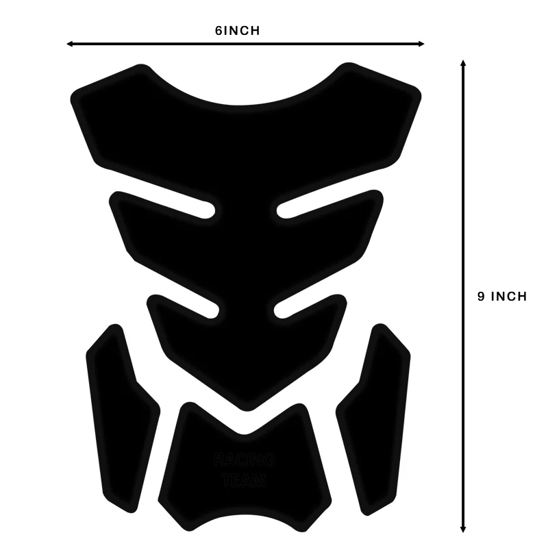 Motorcycle Fuel Tank 3D Gel Pad Protector Decal Sticker Universal - Image 4