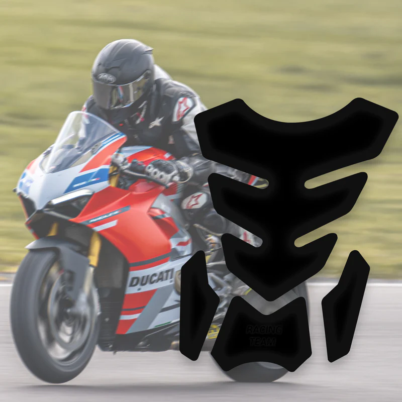 Motorcycle Fuel Tank 3D Gel Pad Protector Decal Sticker Universal - Image 6