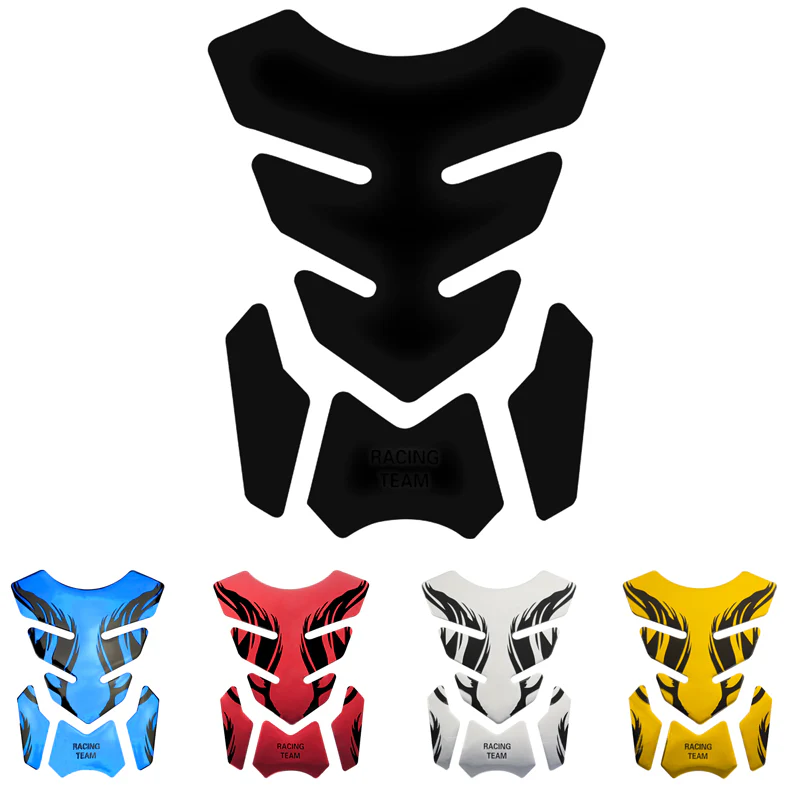 Motorcycle Fuel Tank 3D Gel Pad Protector Decal Sticker Universal - Image 7