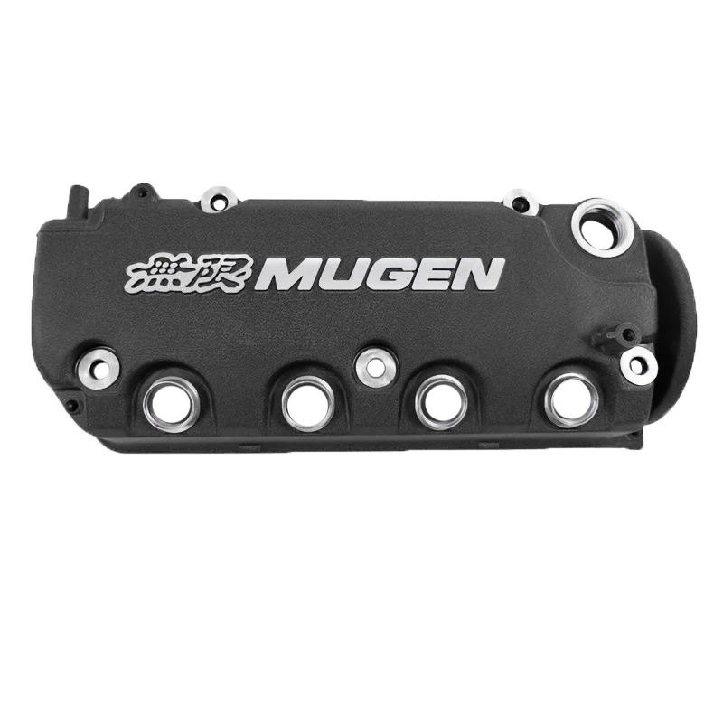 Mugen Black Racing Rocker Engine Valve Cover for Honda Civic D15 D16 D16Y8 D16Y7 VTEC SOHC - Image 10