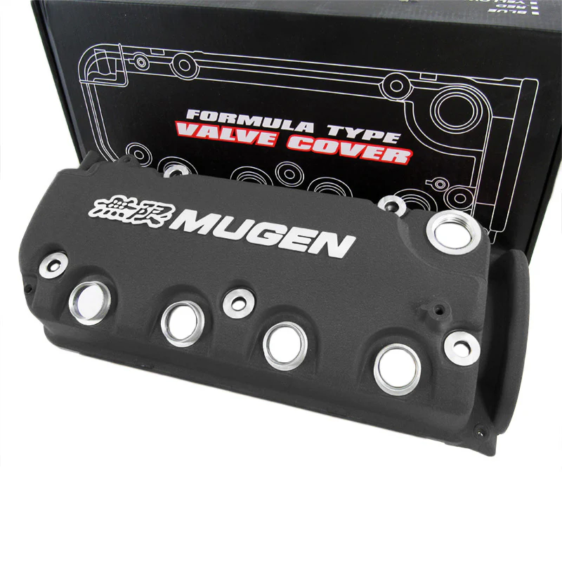 Mugen Black Racing Rocker Engine Valve Cover for Honda Civic D15 D16 D16Y8 D16Y7 VTEC SOHC - Image 8