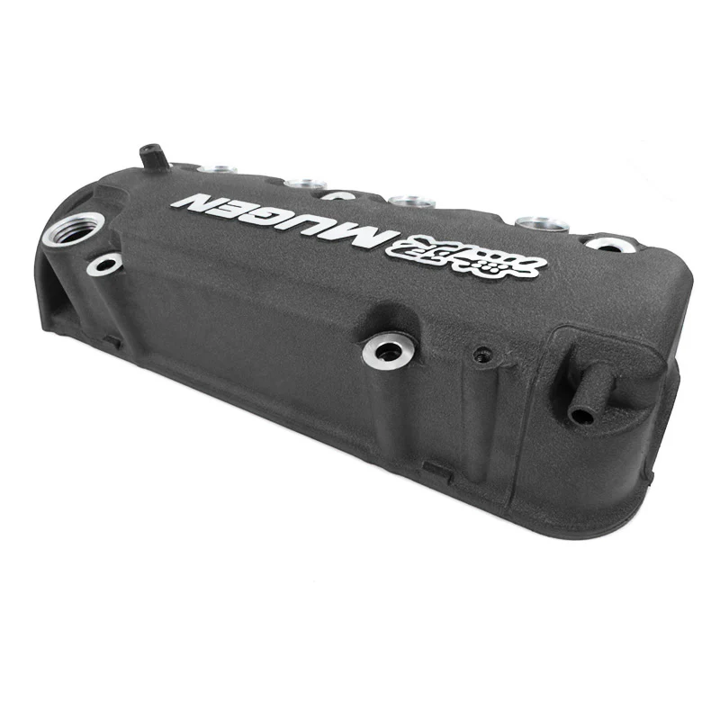 Mugen Black Racing Rocker Engine Valve Cover for Honda Civic D15 D16 D16Y8 D16Y7 VTEC SOHC - Image 9