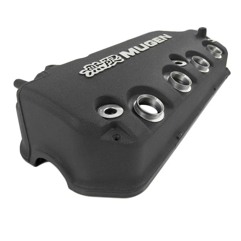 Mugen Black Set Racing Rocker Engine Valve Cover with Oil Cap for Honda Civic D15 D16 D16Y8 D16Y7 VTEC SOHC - Image 6