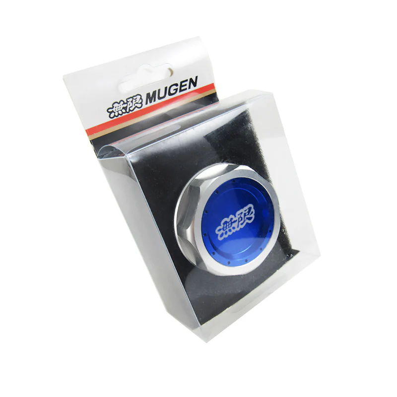 Mugen Blue Engine Valve Cover with Oil Cap for Honda Civic B16 B17 B18 VTEC B18C DOHC - Image 4