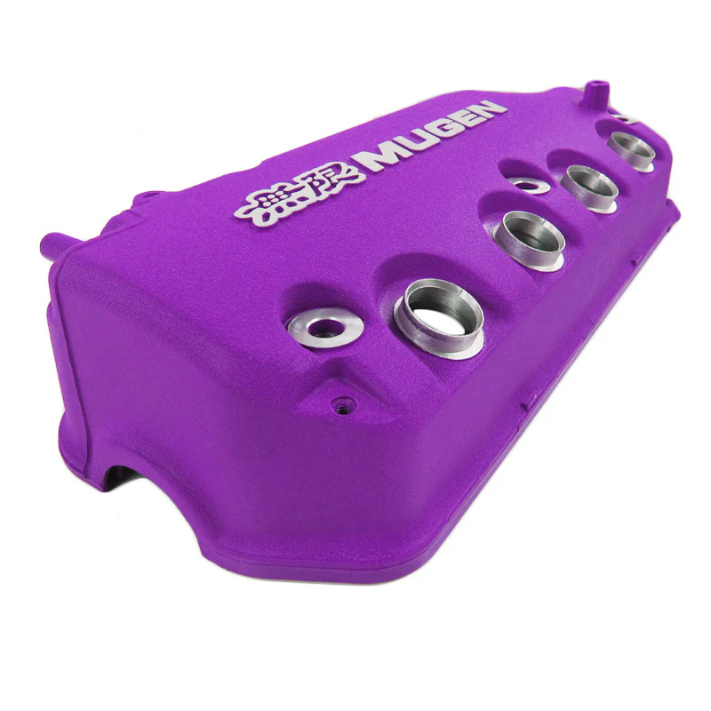 Mugen Purple Set Racing Rocker Engine Valve Cover with Oil Cap for Honda Civic D15 D16 D16Y8 D16Y7 VTEC SOHC - Image 4