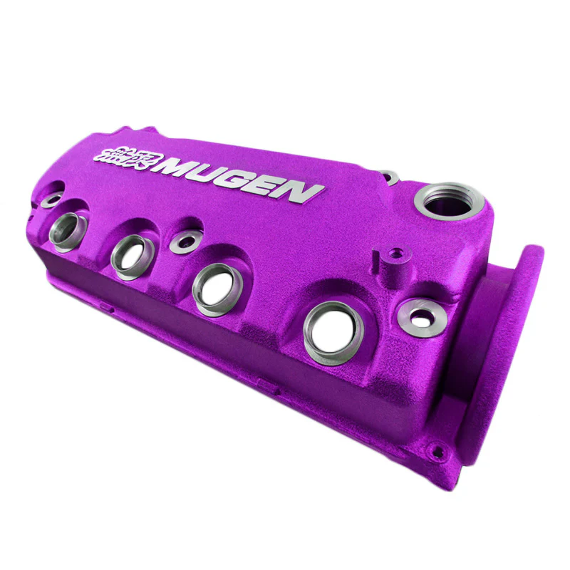 Mugen Purple Set Racing Rocker Engine Valve Cover with Oil Cap for Honda Civic D15 D16 D16Y8 D16Y7 VTEC SOHC - Image 6