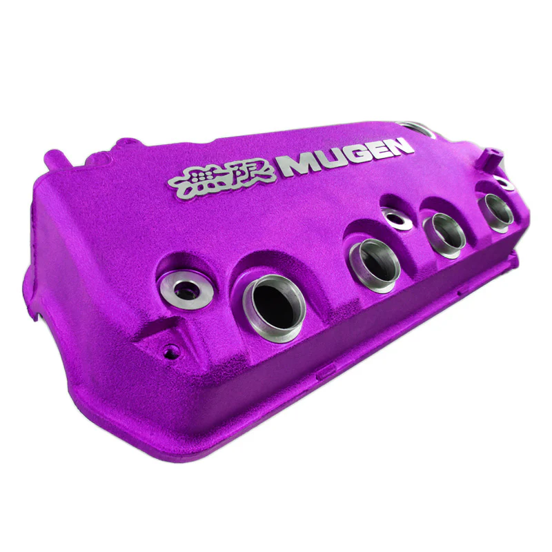 Mugen Purple Set Racing Rocker Engine Valve Cover with Oil Cap for Honda Civic D15 D16 D16Y8 D16Y7 VTEC SOHC - Image 7