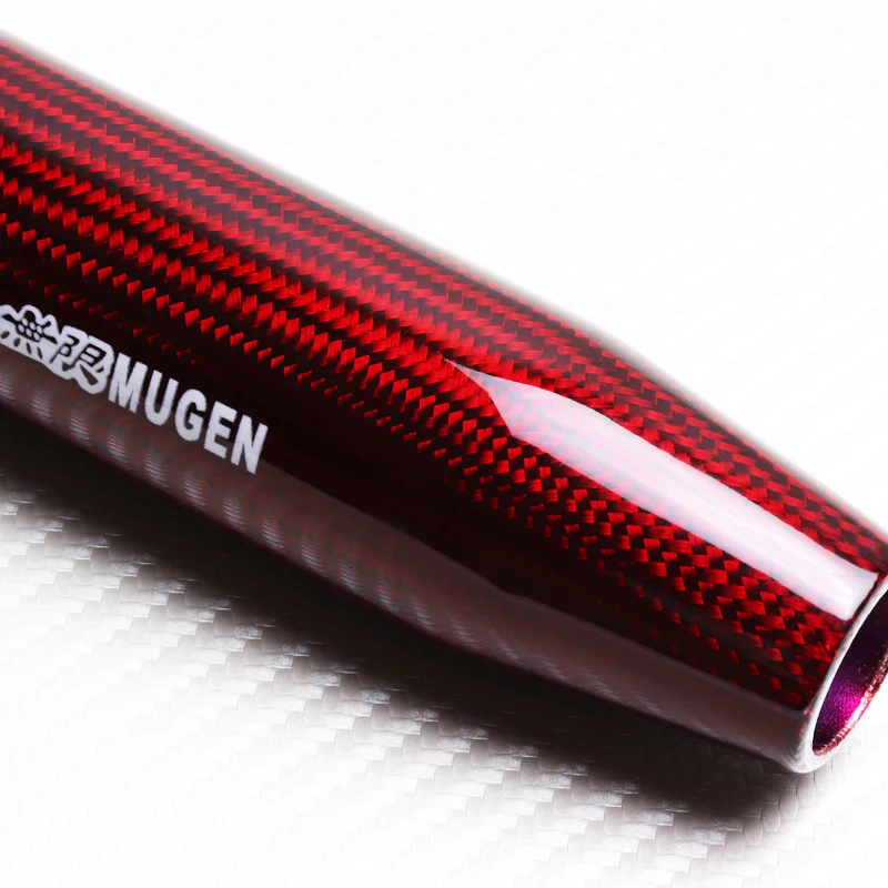 Mugen Red Carbon Fiber Manual Shift Knob (13CM) - Image 3