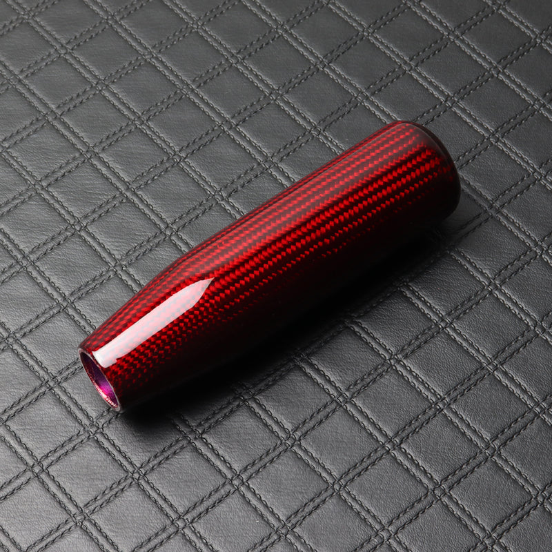 Mugen Red Carbon Fiber Manual Shift Knob (13CM) - Image 5