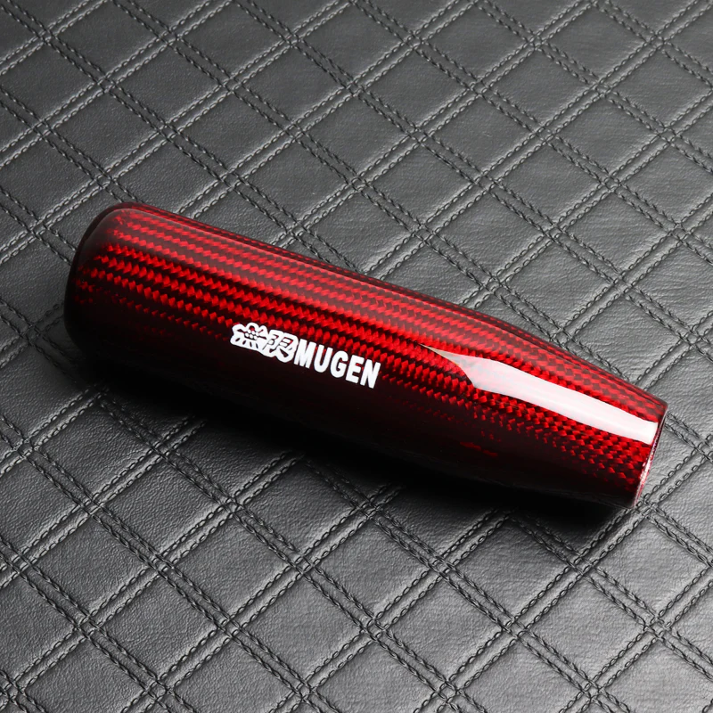 Mugen Red Carbon Fiber Manual Shift Knob (13CM) - Image 6