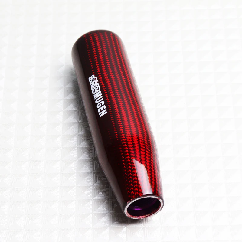 Mugen Red Carbon Fiber Manual Shift Knob (13CM) - Image 7