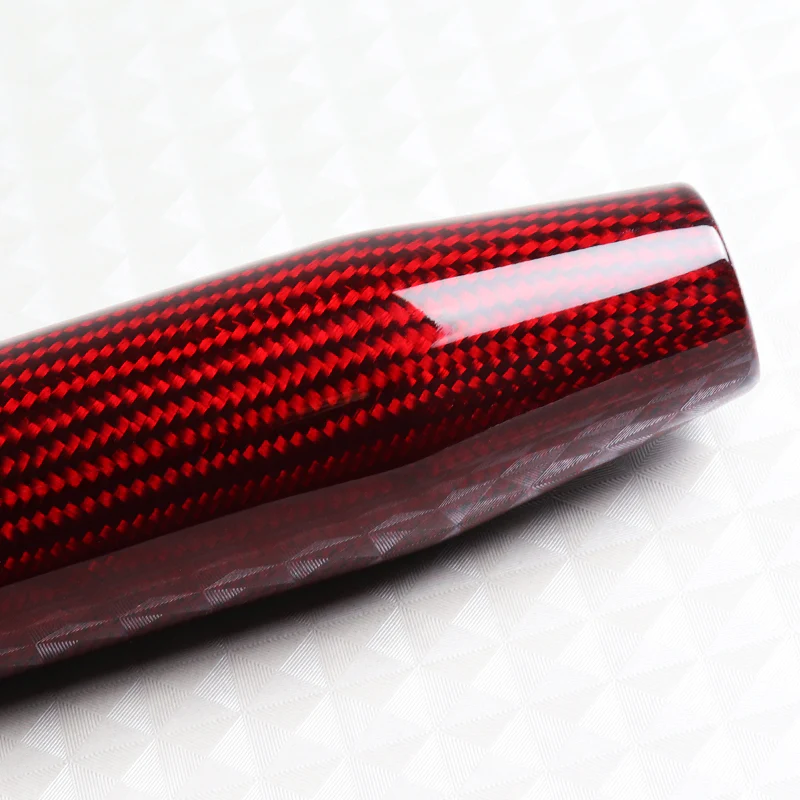 Mugen Red Carbon Fiber Manual Shift Knob (18CM) - Image 4