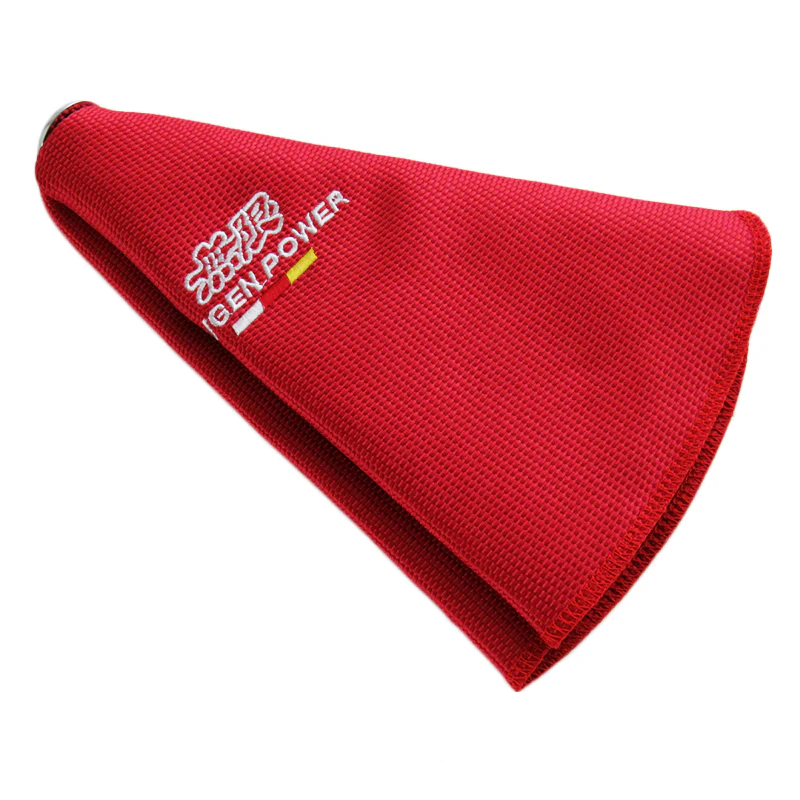 Mugen Red Stitched Fabric Shifter Boot Cover - Image 3