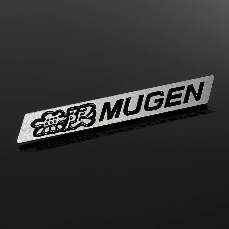 Mugen Set Black 3D Emblem (11CM) with Mugen Power LED Logo Illuminated Badge - Image 5