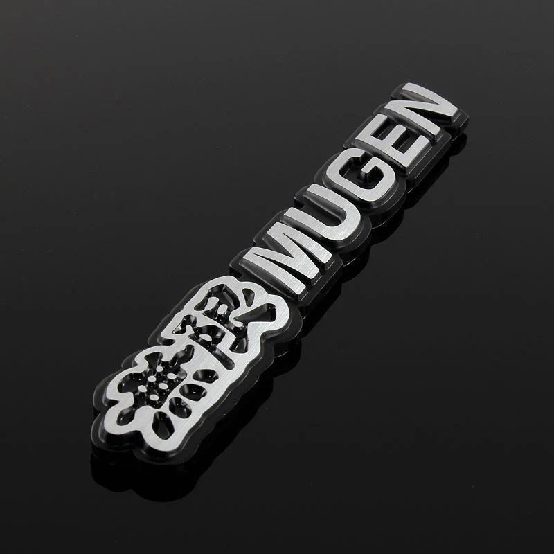 Mugen Set Black 3D Emblem (17CM) with Mugen Power LED Logo Illuminated Badge - Image 5