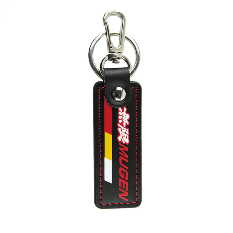 Mugen Set Bride Gradation Cloth Backpack with Red Harness Adjustable Shoulder Straps with Black Keyring Keychain Tag - Image 3