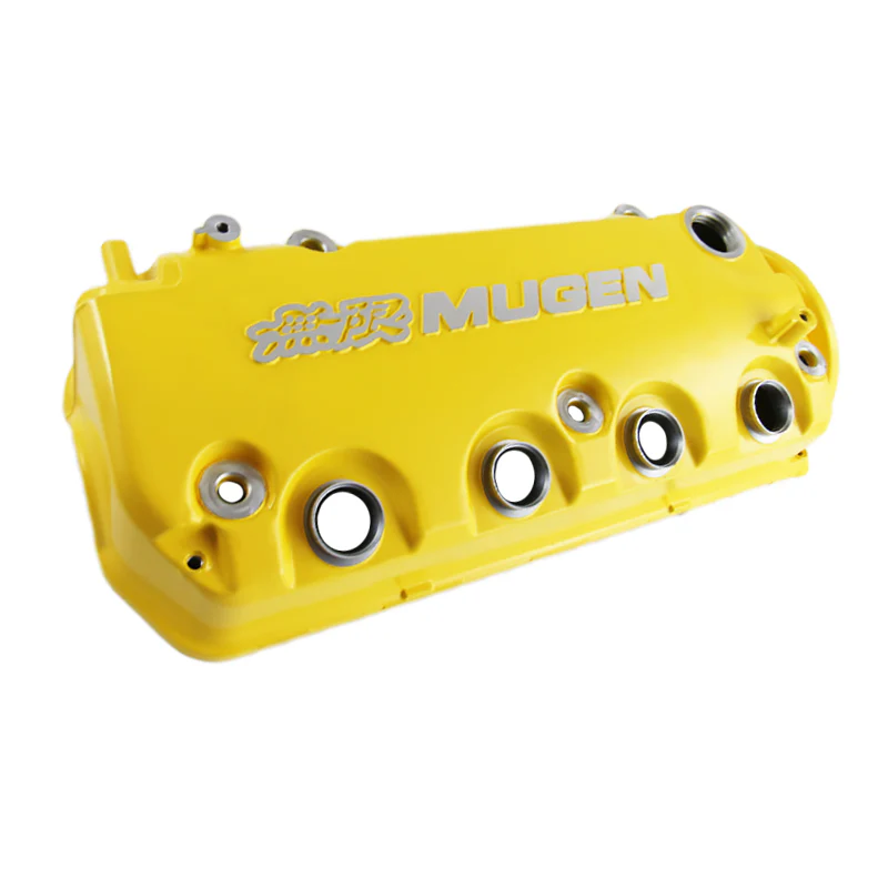 Mugen Yellow Engine Valve Cover for Honda Civic D16Y8 D16Y7 VTEC SOHC - Image 4